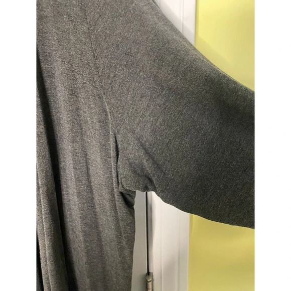 Charter Club Gray Open Front Cardigan Size 3X - Picture 6 of 6